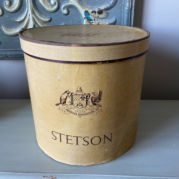 Stetson Accents Vintage Stetson Hat Box Poshmark
